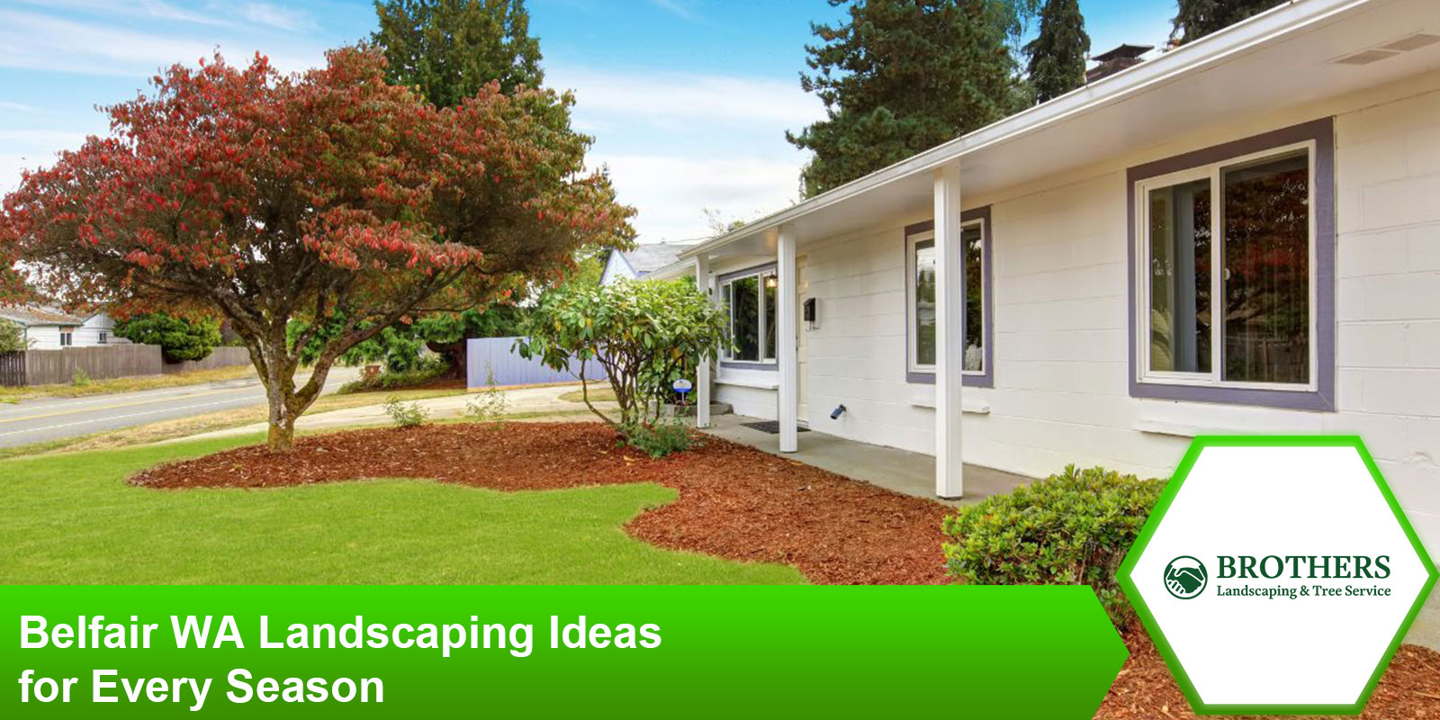 Seasonal landscaping ideas for gardens in Belfair, WA.