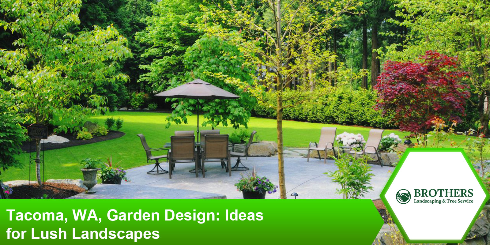 Garden design ideas tailored to Tacoma, WA’s urban landscapes.