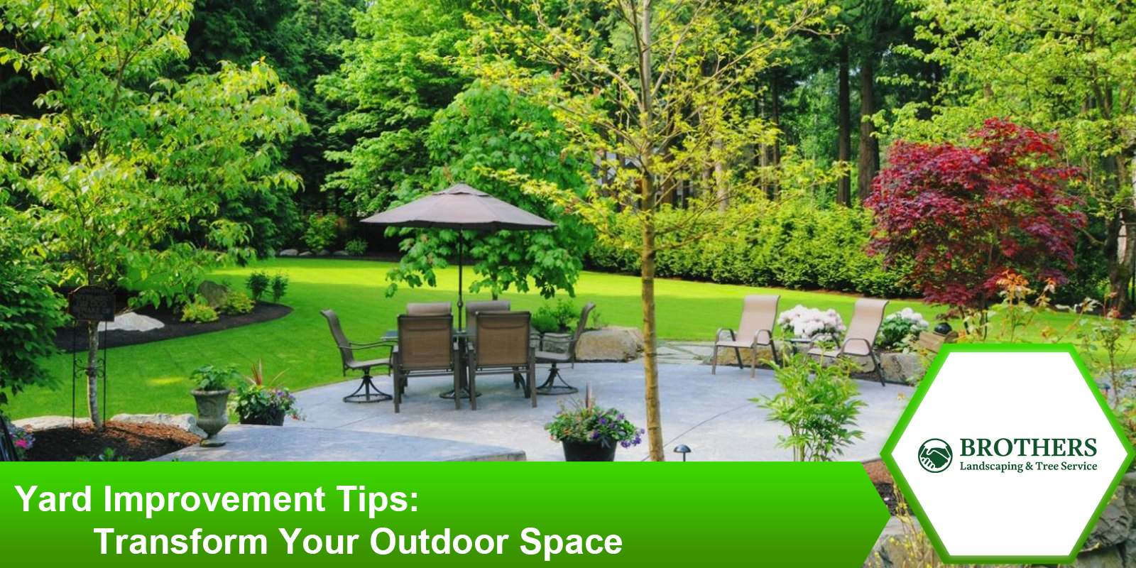 Yard improvement tips to create a beautiful outdoor space.