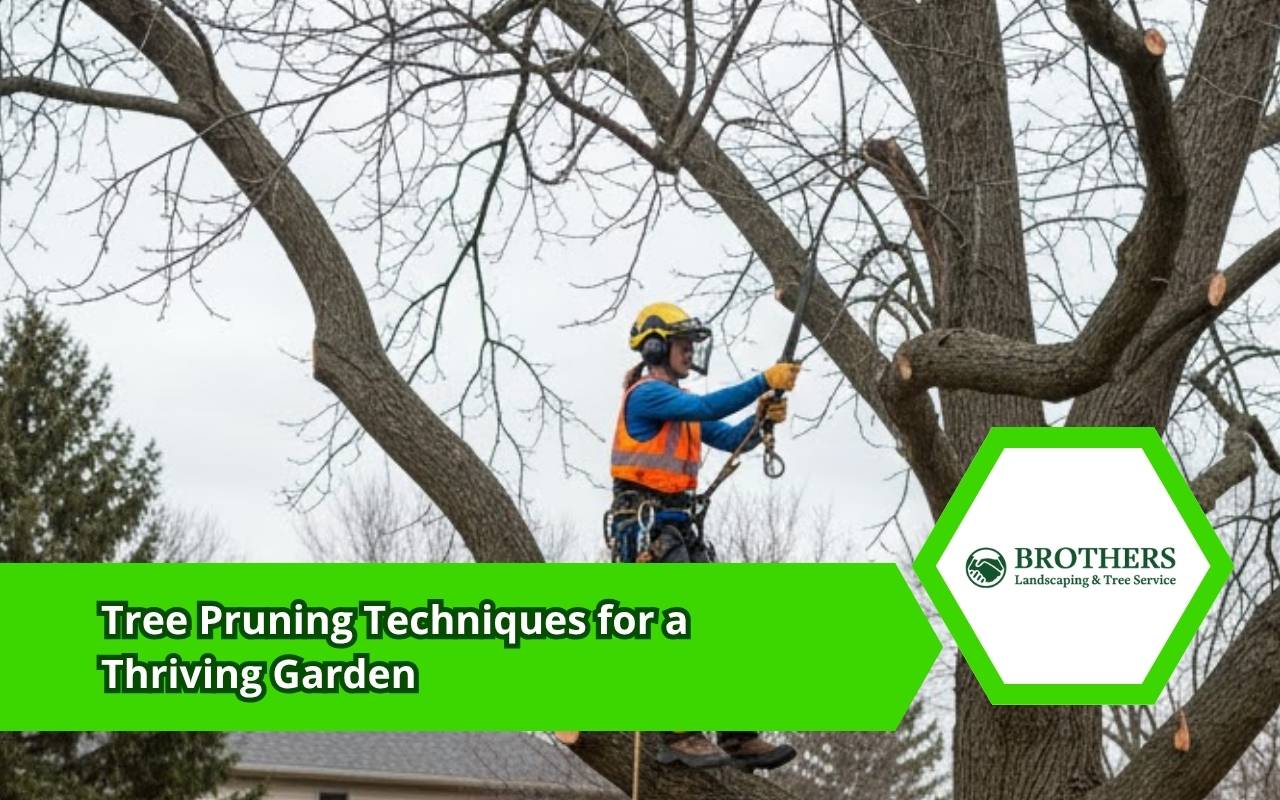 Seasonal pruning in Belfair WA garden