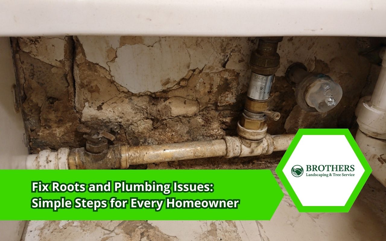 Roots and Plumbing Issues shown by slow drains and gurgling noises in a home bathroom.