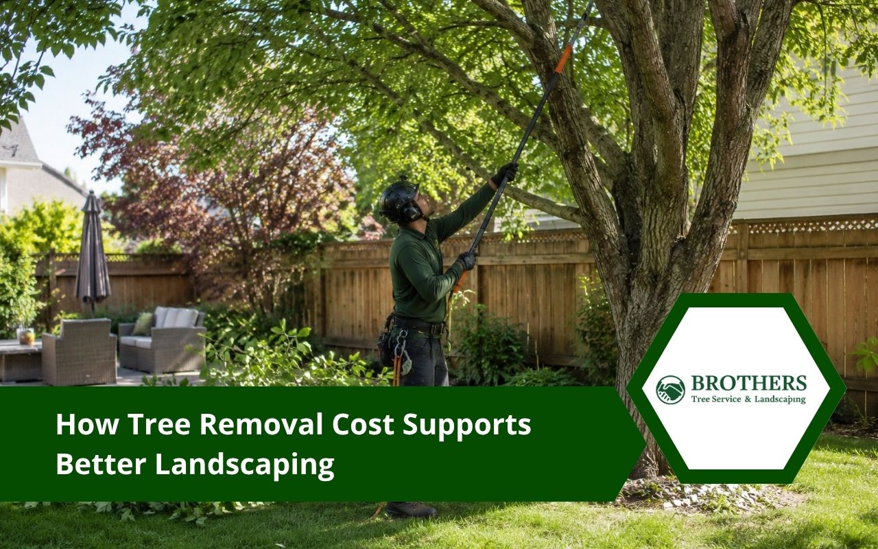 Tree removal cost planning for a safer residential yard