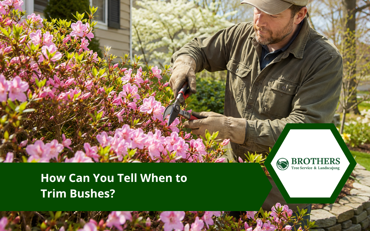 Seasonal guide showing when to trim bushes for healthy growth and better flowering